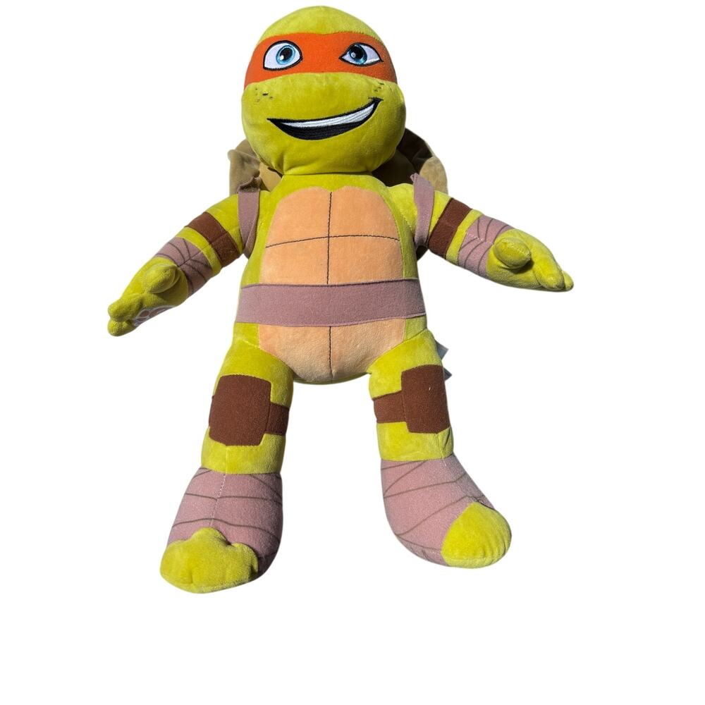 Teenage Mutant Ninja Turtles Michelangelo Nickelodeon Build A Bear 18” Plush
